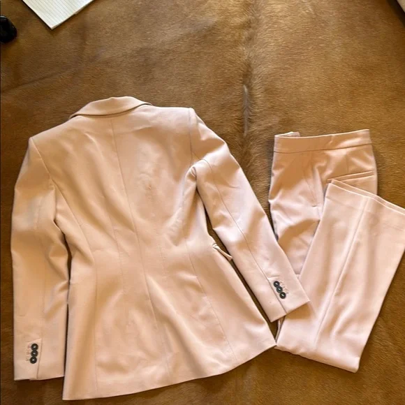 Zara Pink Double-Breasted Blazer Set - Picture 4 of 5